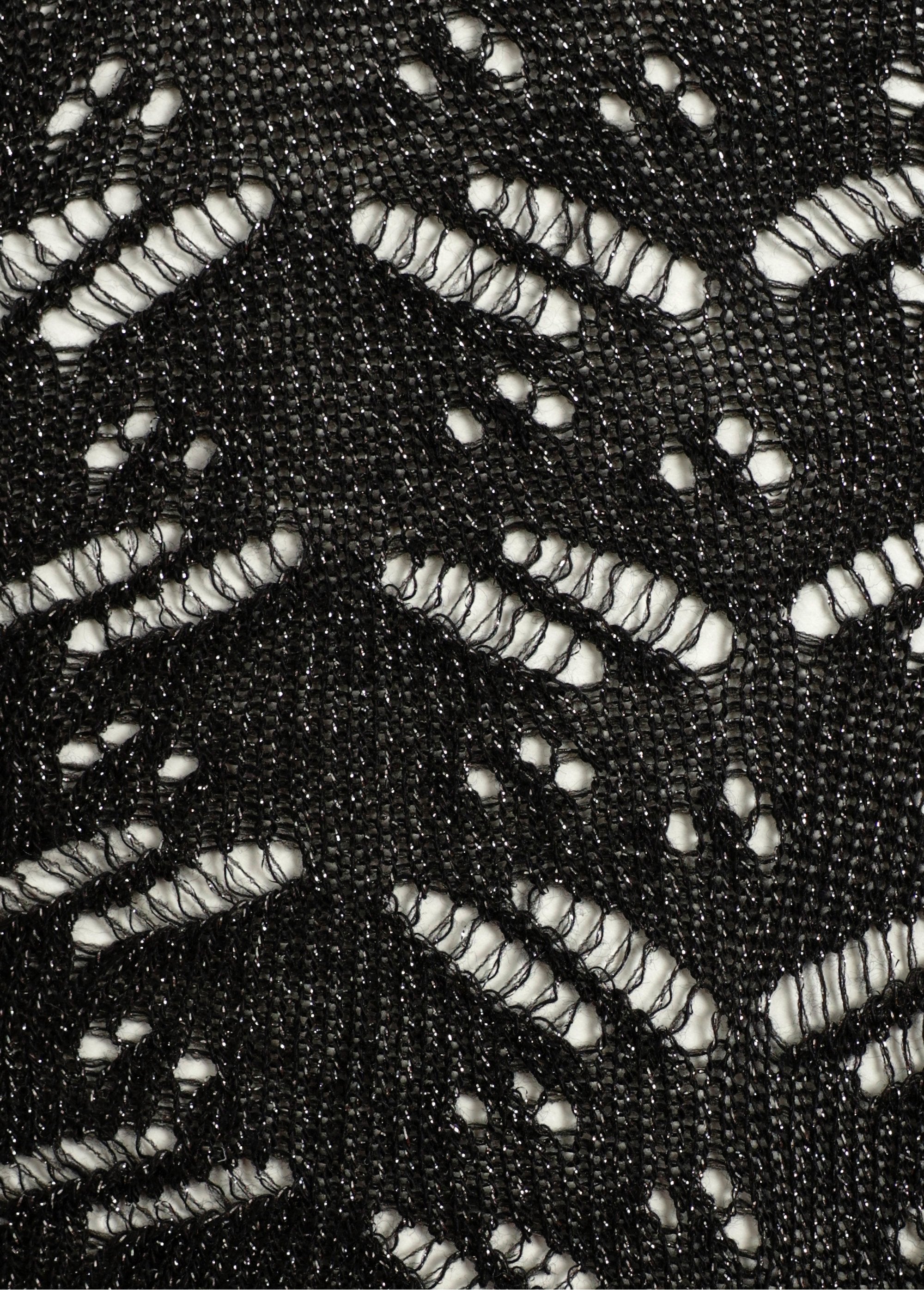 Metallic_chevron_openwork_socks_Black_DE2_slim