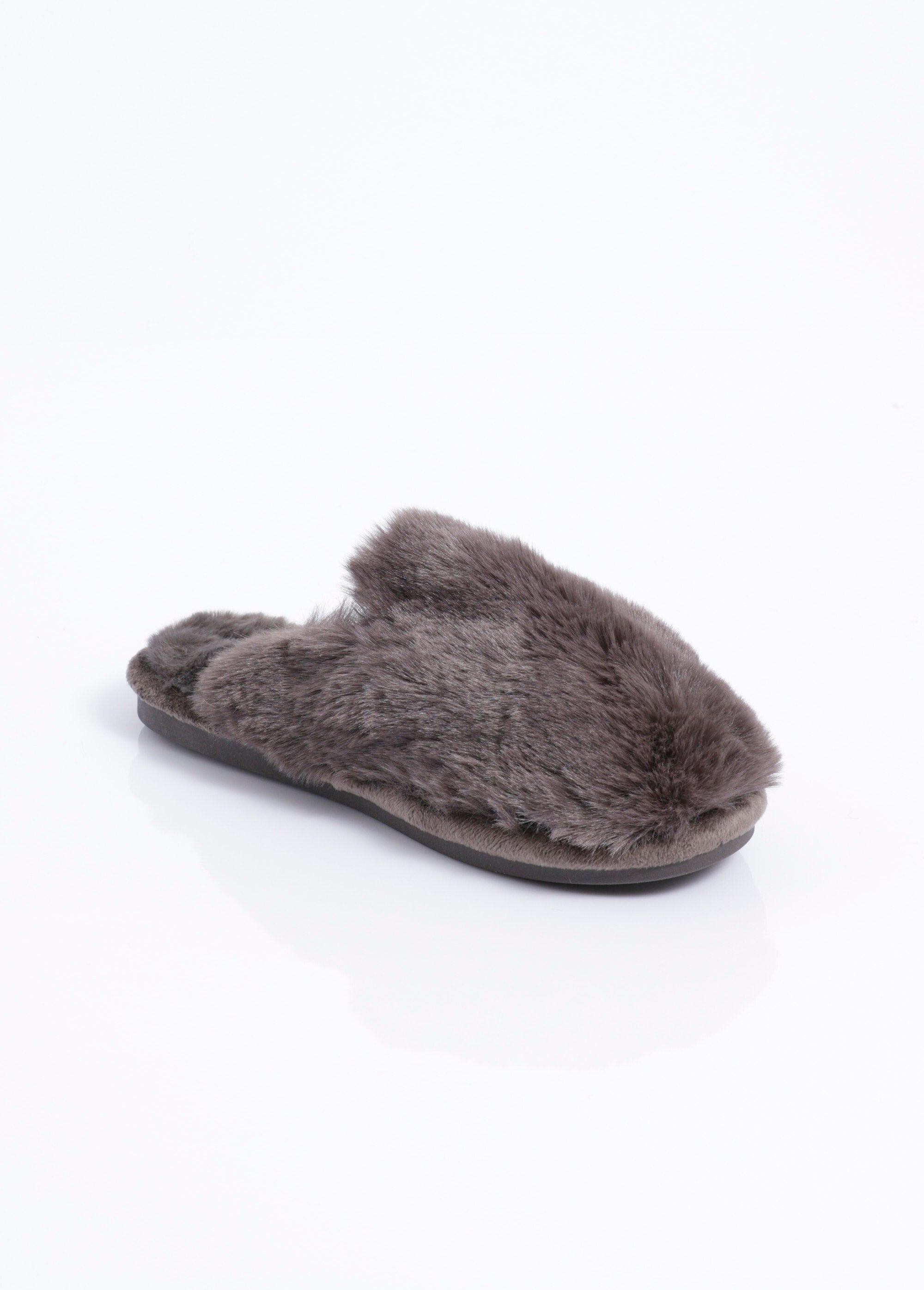 Warm_soft_fur_mule_slippers_Gray_FA1_slim