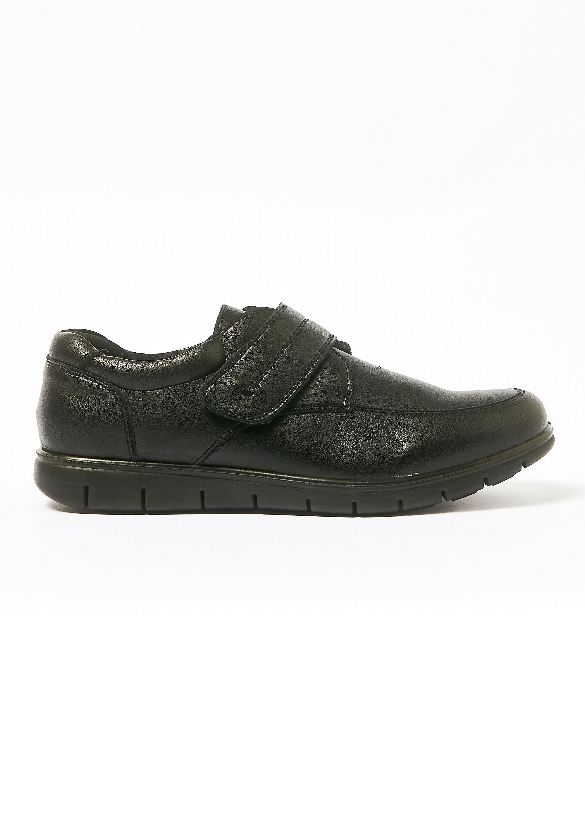 Non-slip_derby_shoes_with_Velcro_Black_DR1_slim