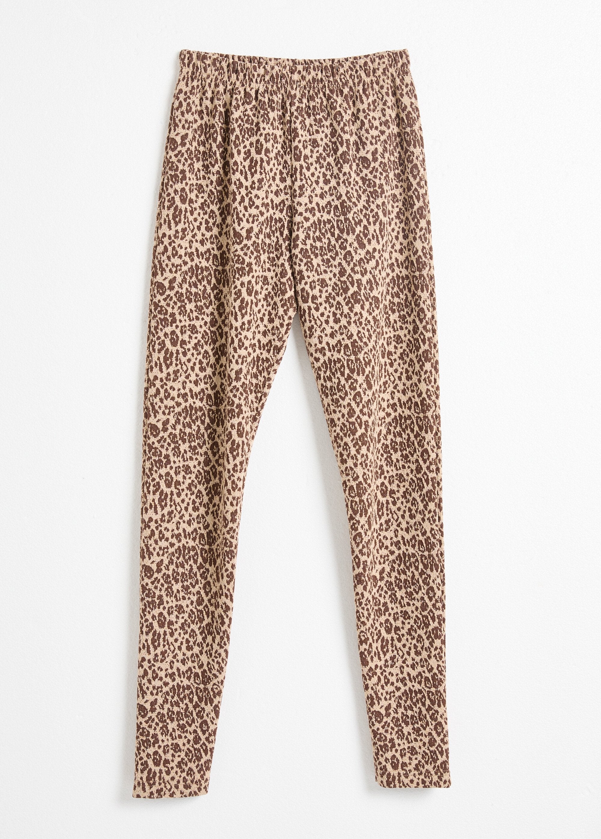 Animal_skin_jacquard_leggings_with_elasticated_waist_Beige_and_camel_AP1_slim