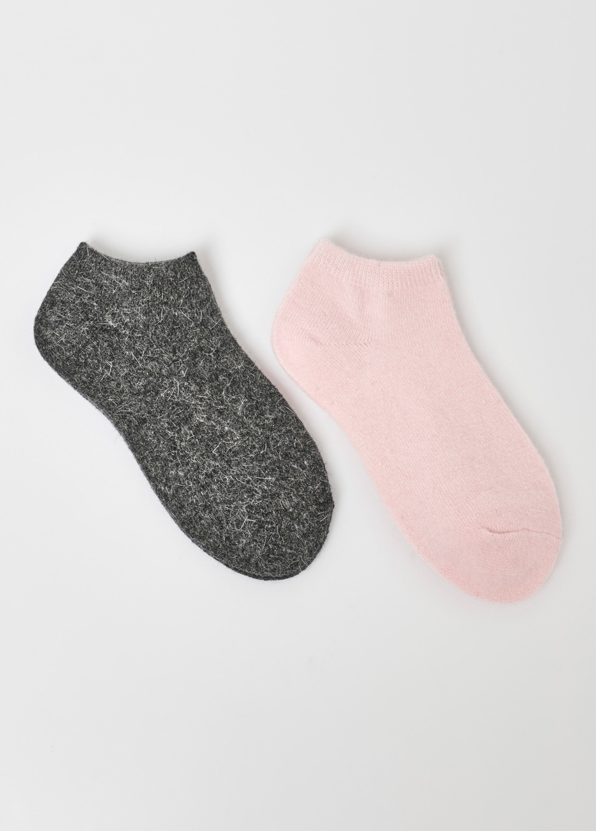 Pack_of_2_low_socks_with_wool,_warm_Pink_DE1_slim