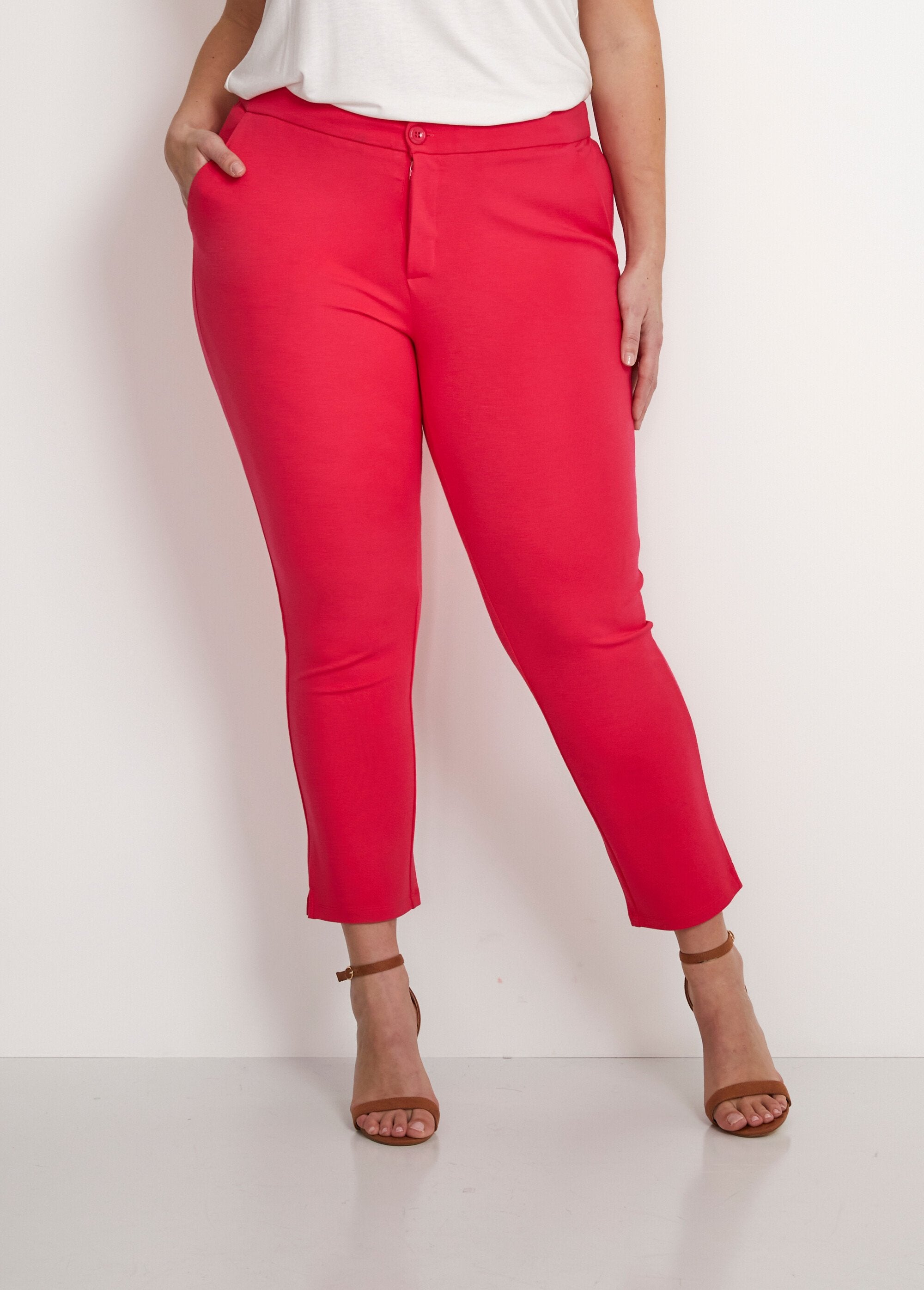 Milano_knit_7/8_straight_pants_Pink_FA1_curvy