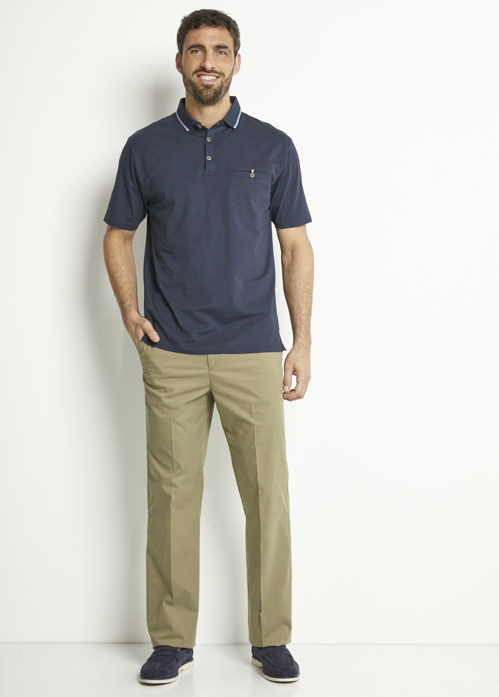 Plain_jersey_knit_polo_shirt_with_two-tone_cotton_collar_Marine_SF1_slim