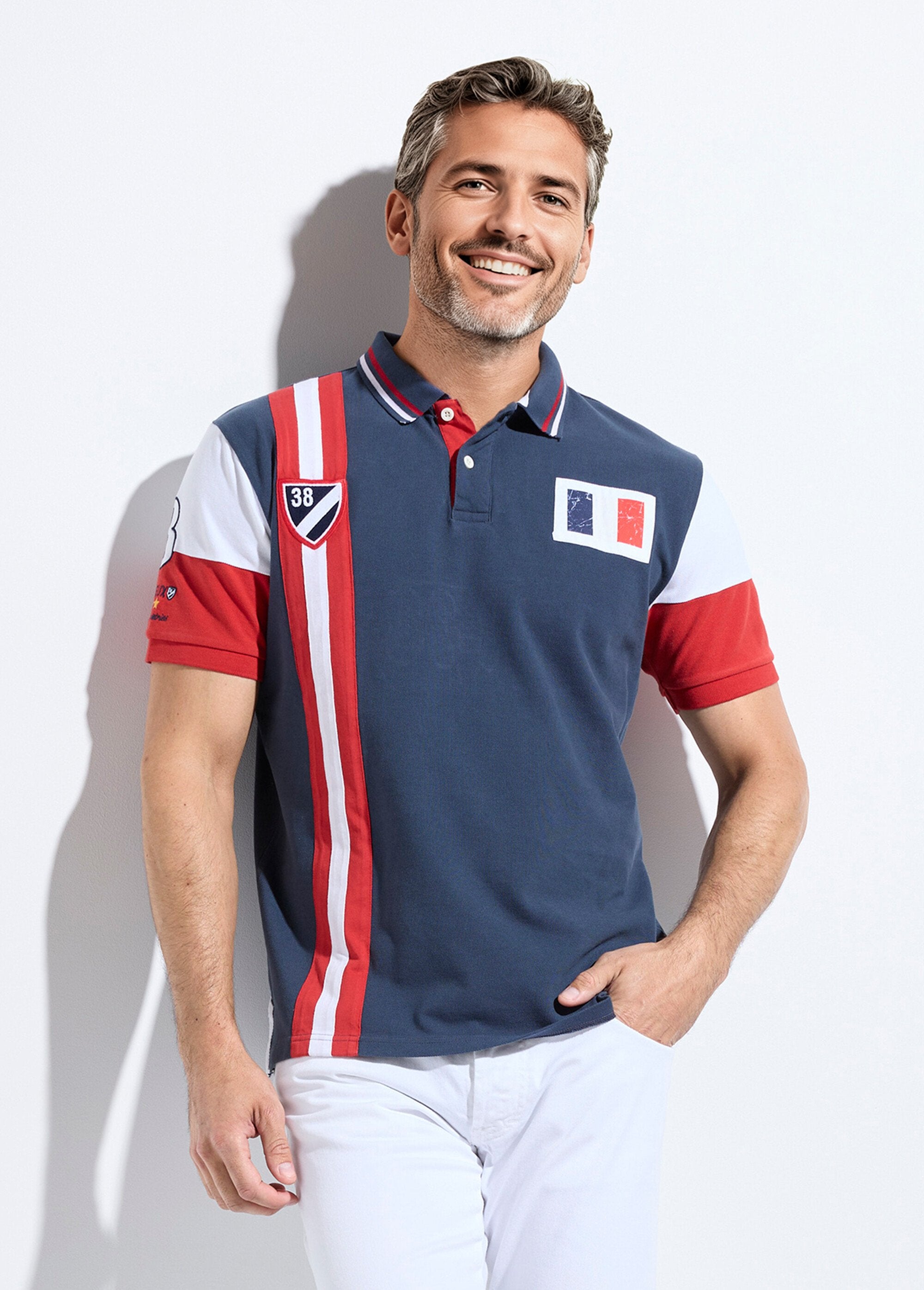 Tricolor_polo_shirt_with_chic_sportswear_details_Marine_FA1_slim