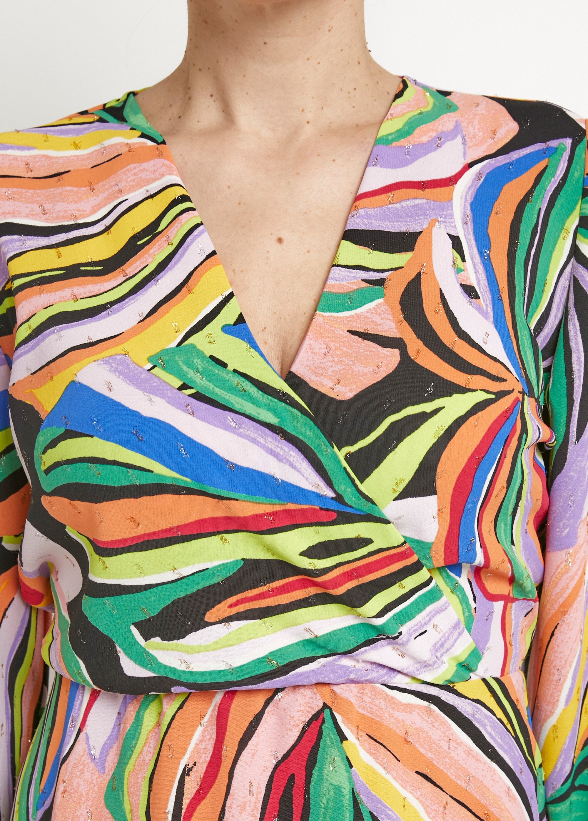 Short_dress_with_graphic_foliage_print_Multicolor_DE1_slim