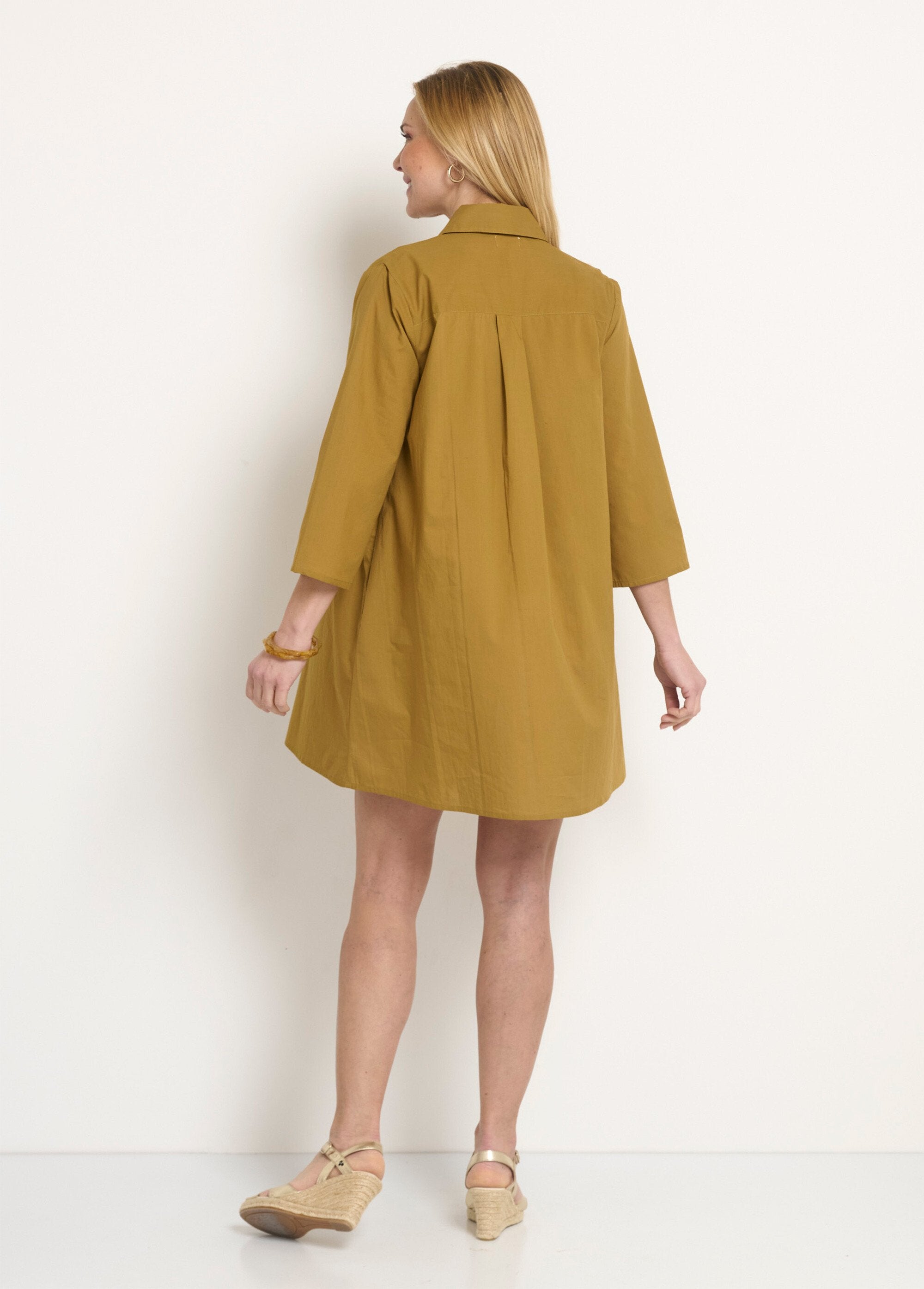 3/4_sleeve_cover_dress_with_colorful_embroidery_Hazelnut_DO1_slim