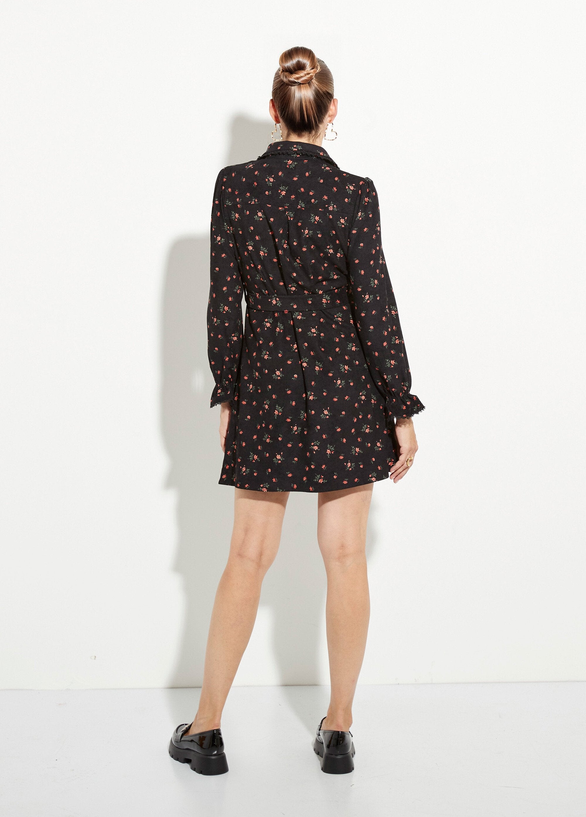 Velvet_dress_with_rose_print_Black_print__DO1_slim