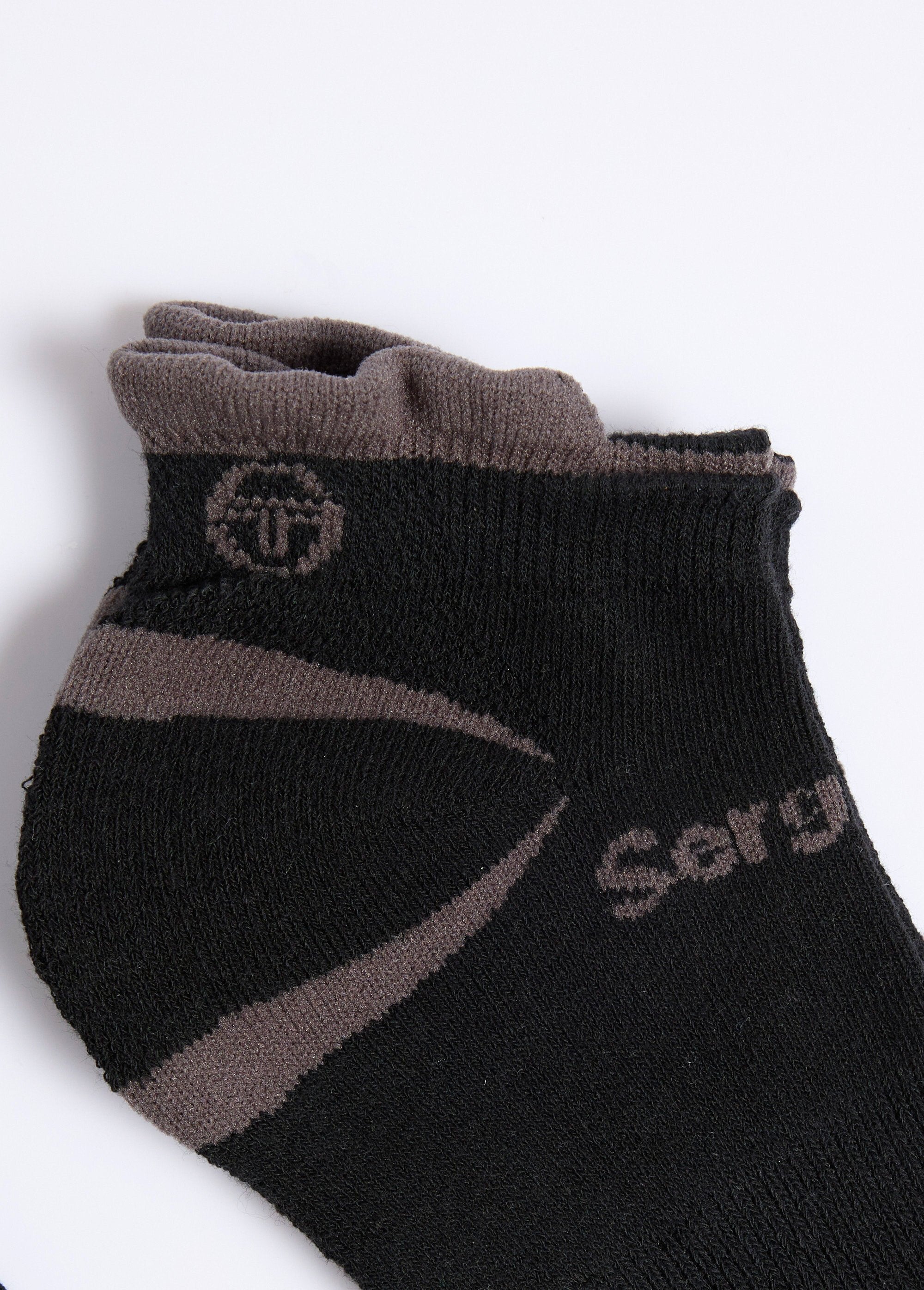 Pack_of_2_sports_socks,_light_Black_DE2_slim