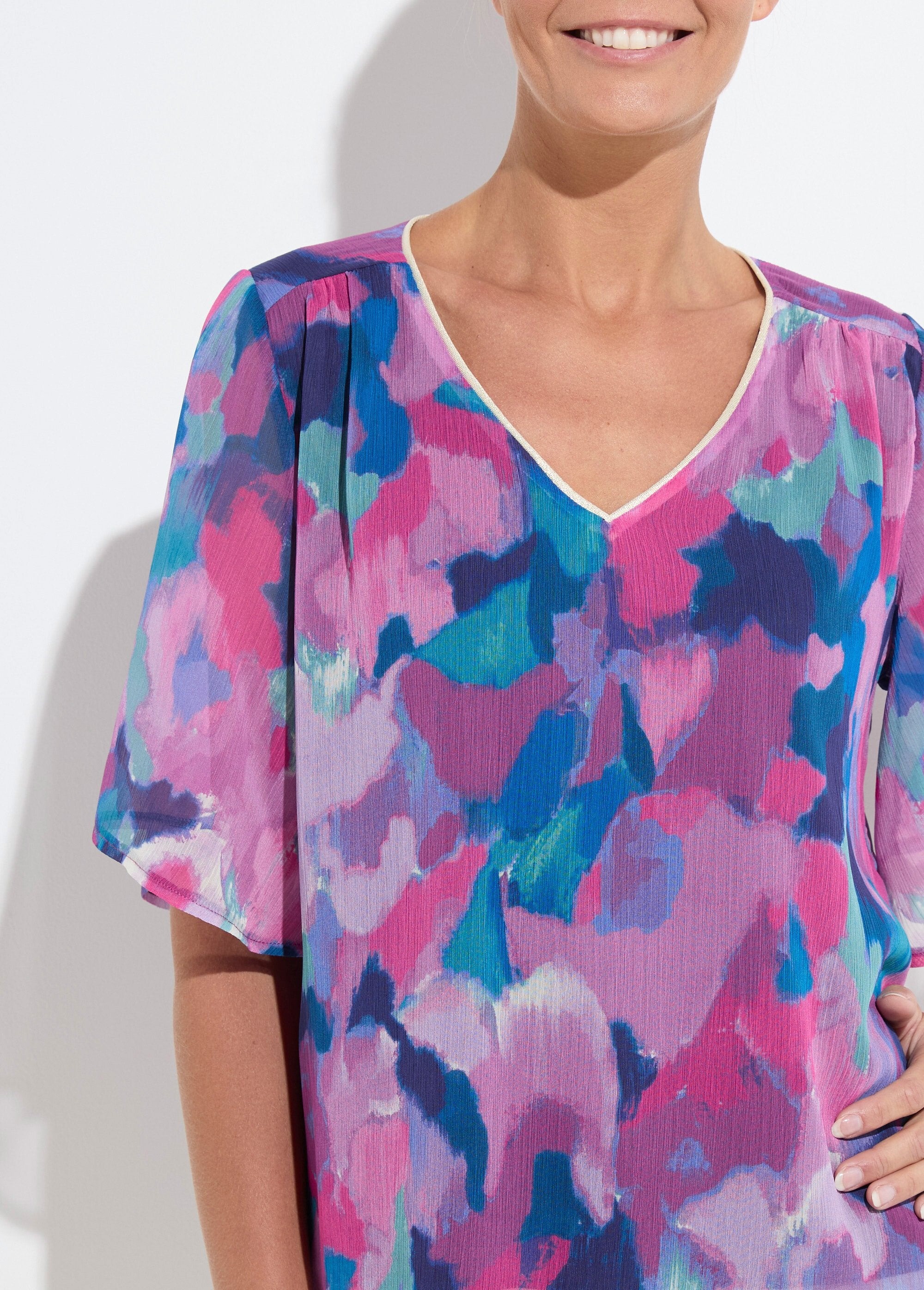 Loose-fitting_V-neck_tunic_with_printed_voile_Multicolor_DE1_slim