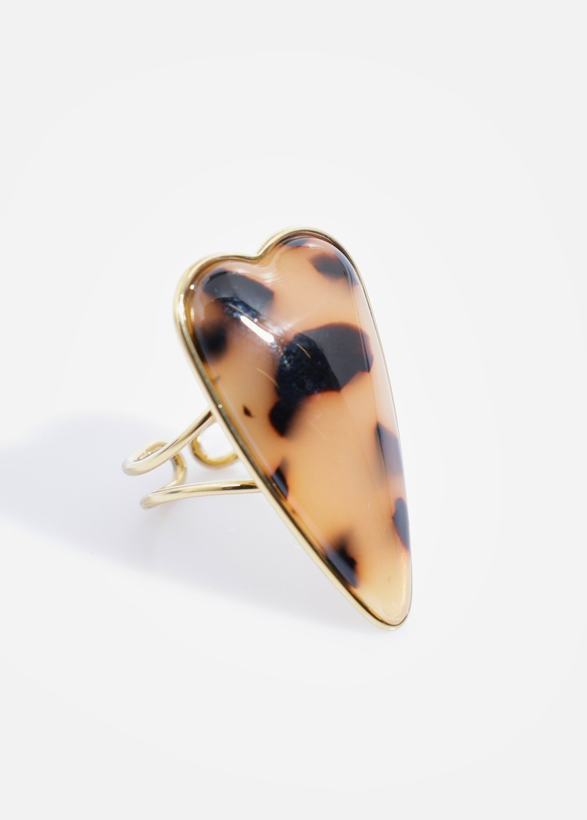 Stainless_steel_tortoiseshell_heart_ring_Gold_and_scales_FA1_slim