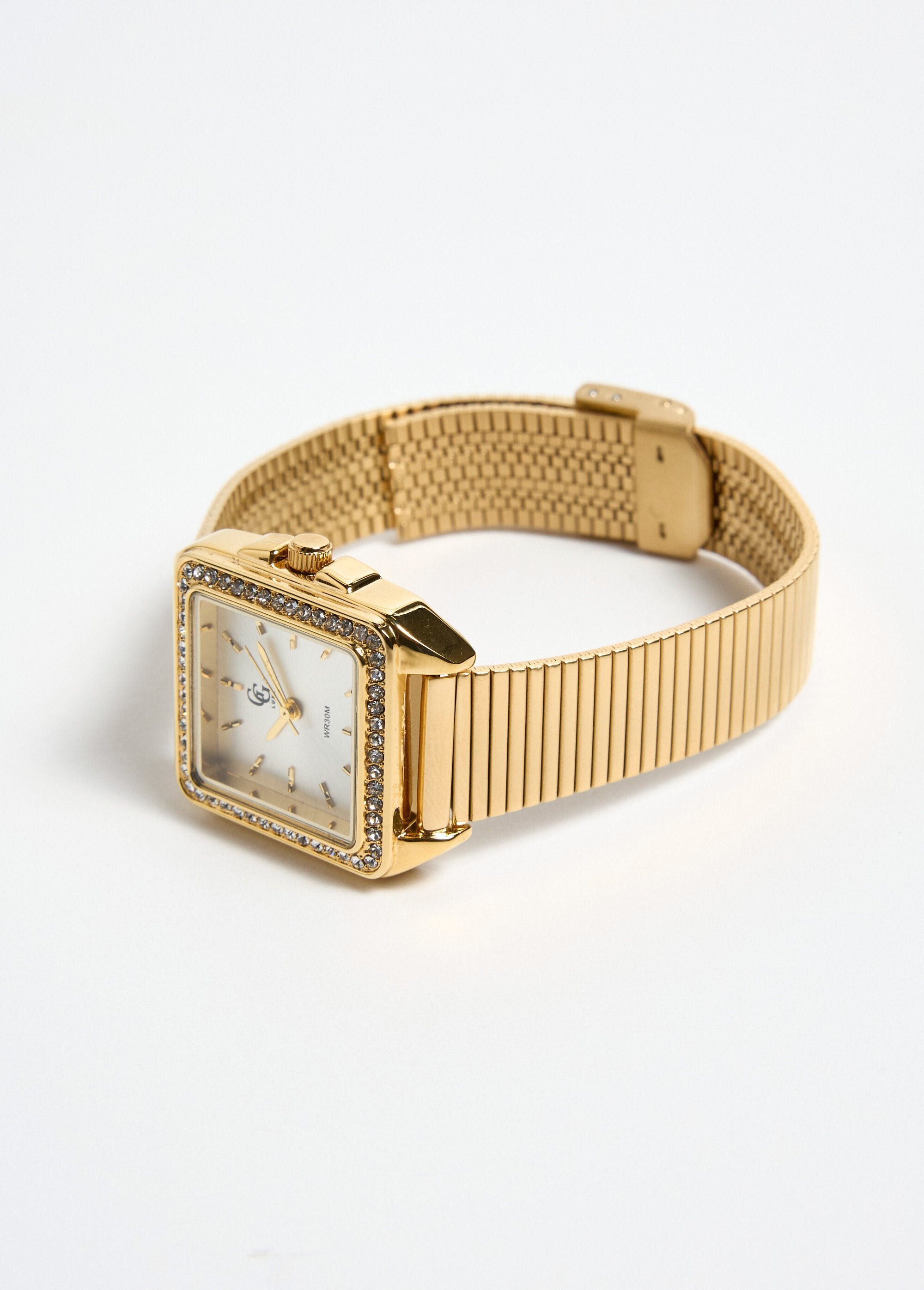 Square_stainless_steel_watch_with_rhinestones_Golden_DE1_slim