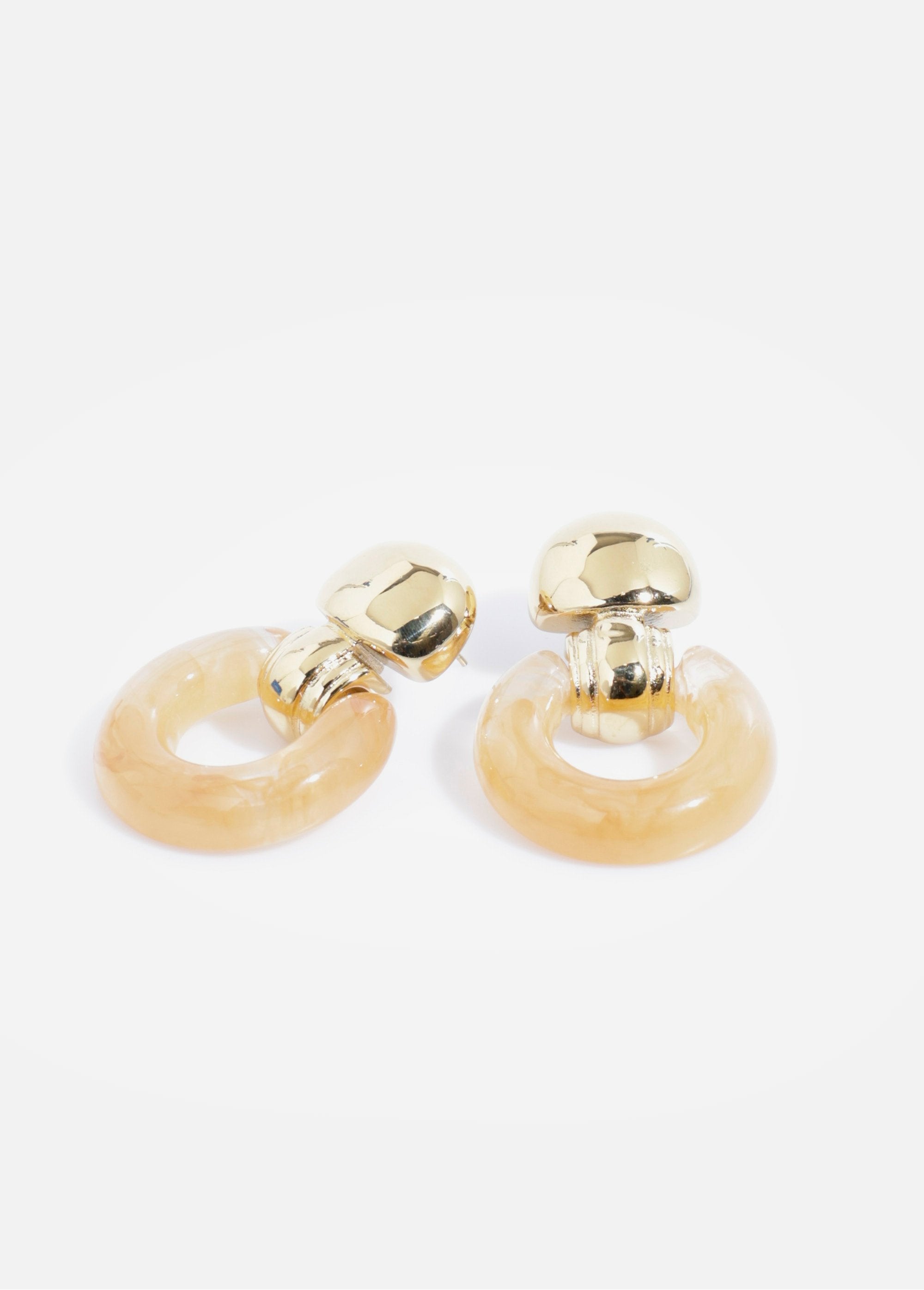 Resin_and_stainless_steel_pendant_earrings_Gold_and_beige_FA1_slim