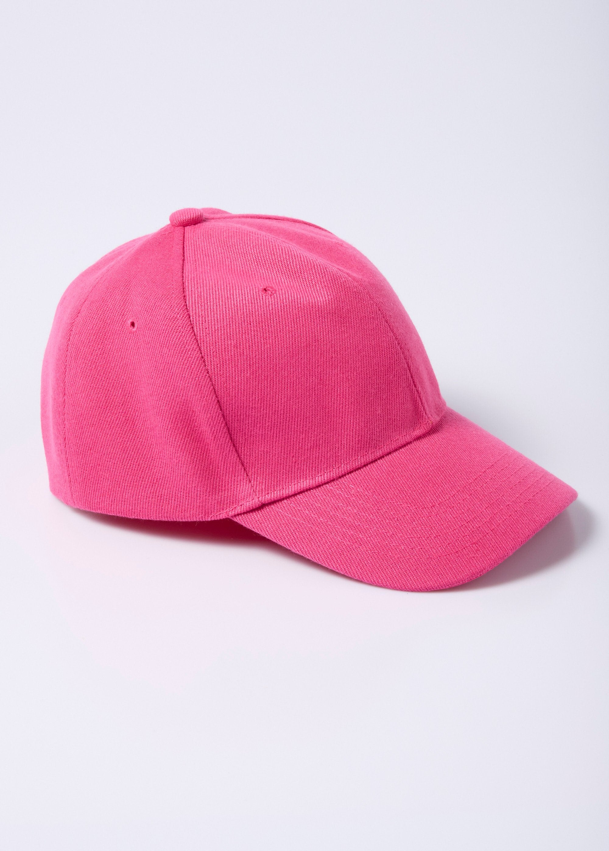 Adjustable_cap,_colored_denim_canvas_Fuchsia_FA1_slim