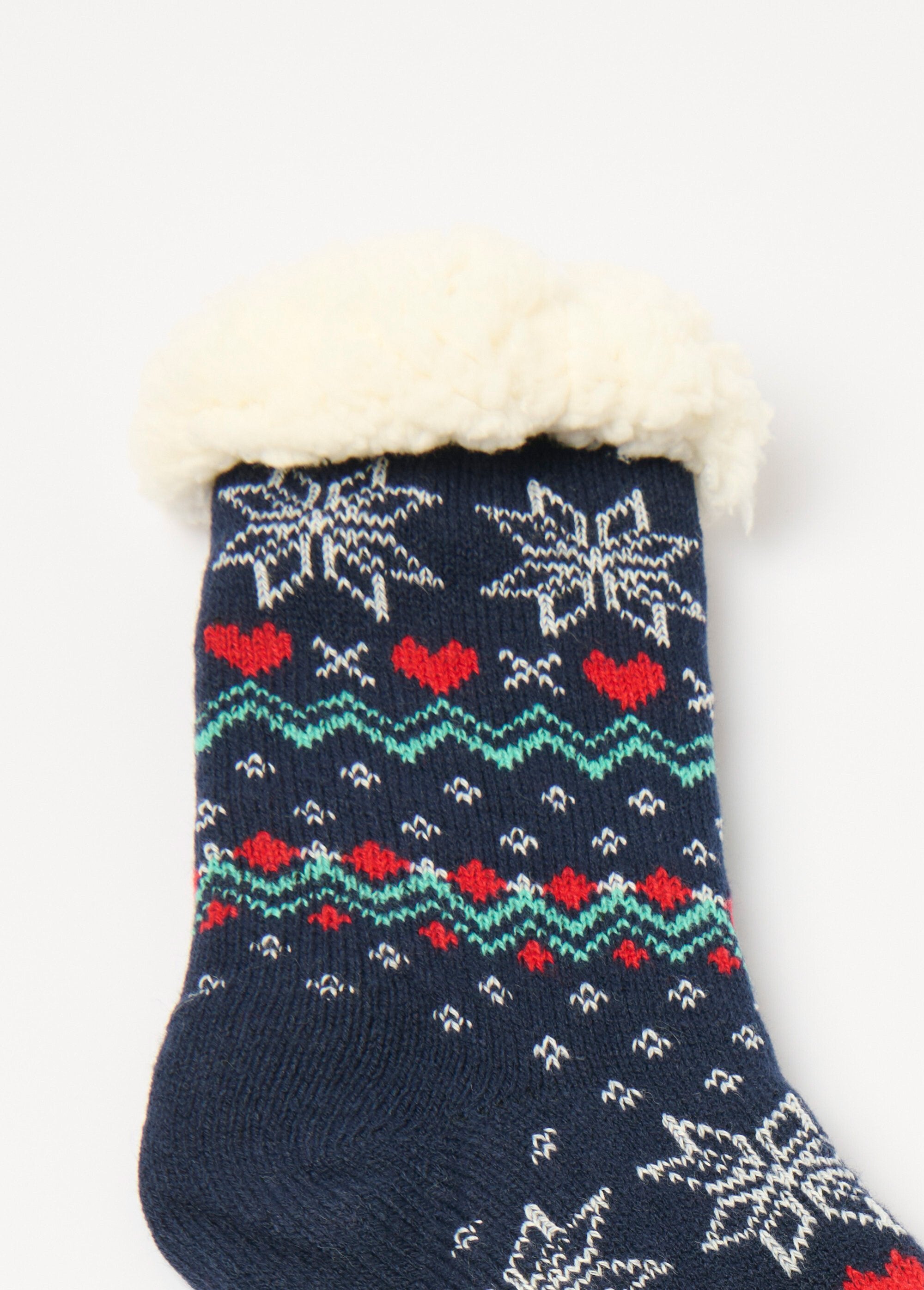 Warm_socks_with_fleece_interior_Blue_DE3_slim