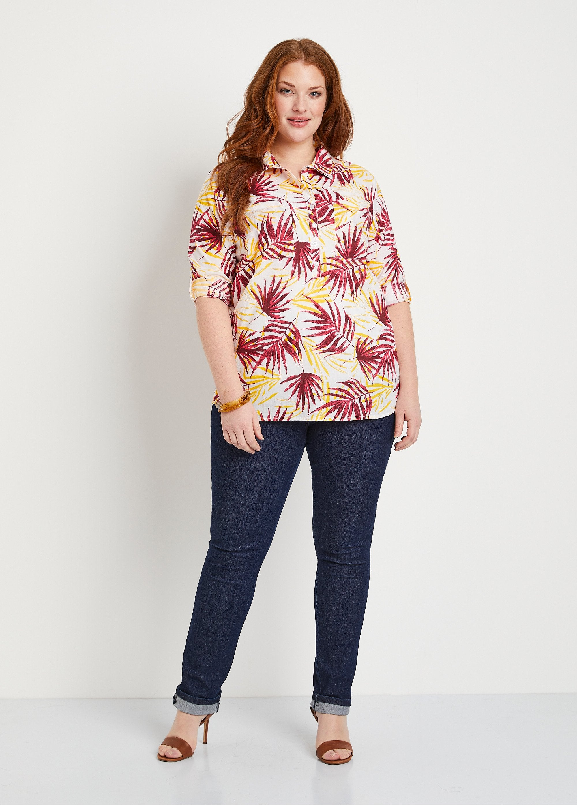 Long_printed_cotton_buttoned_blouse_Red_print_SF1_curvy