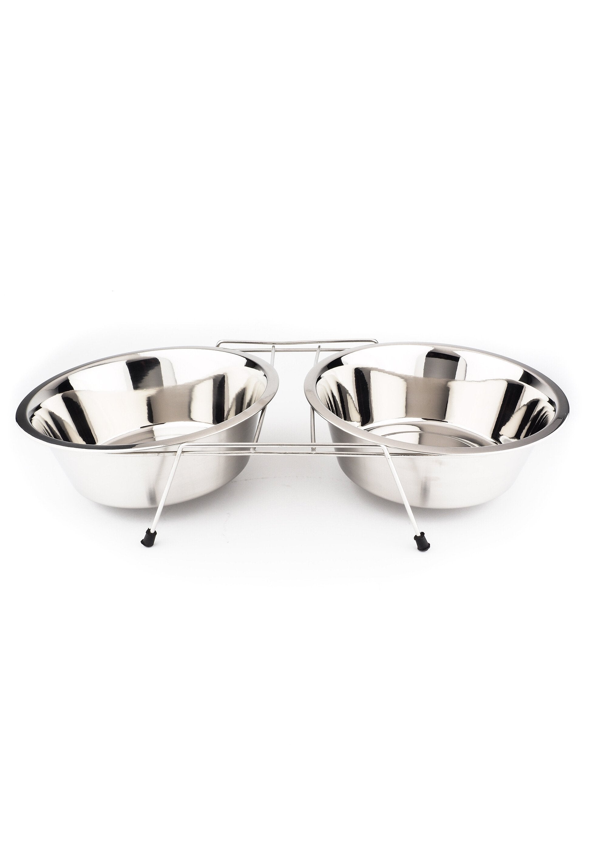 Double_stainless_steel_bowl_with_stand_Silver_FA1_slim