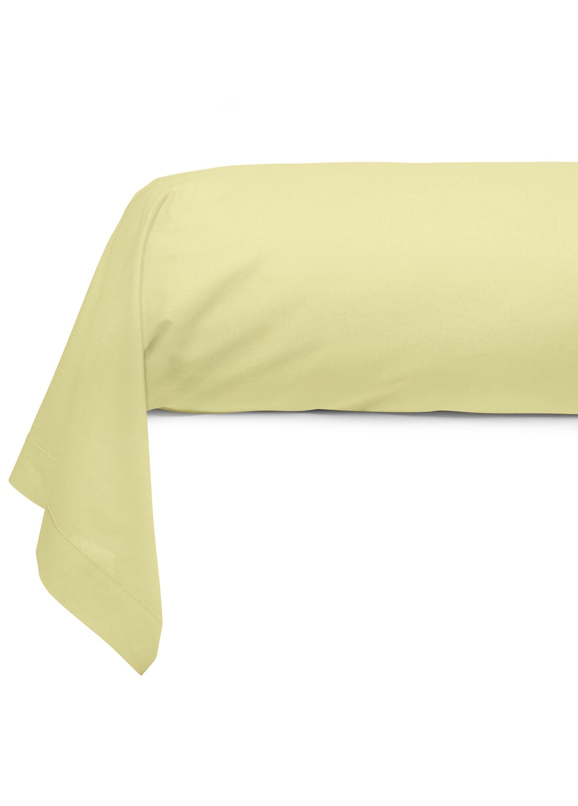 RELAX_plain_pure_cotton_pillowcase_Almond_green_FA2_slim