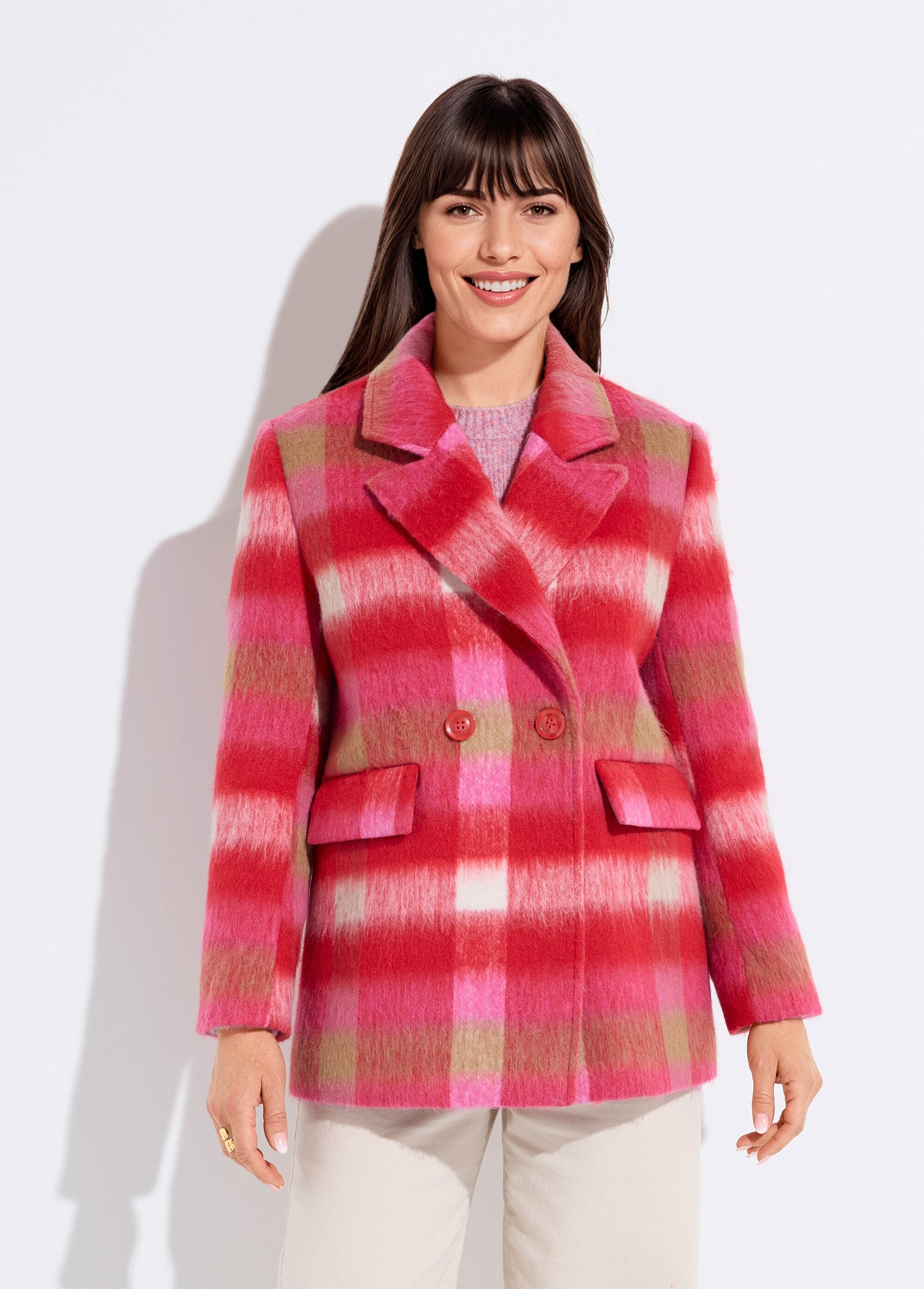 Manteau_caban_chaud_tissu_carreaux_laine_Carreaux_rose_FA1_slim