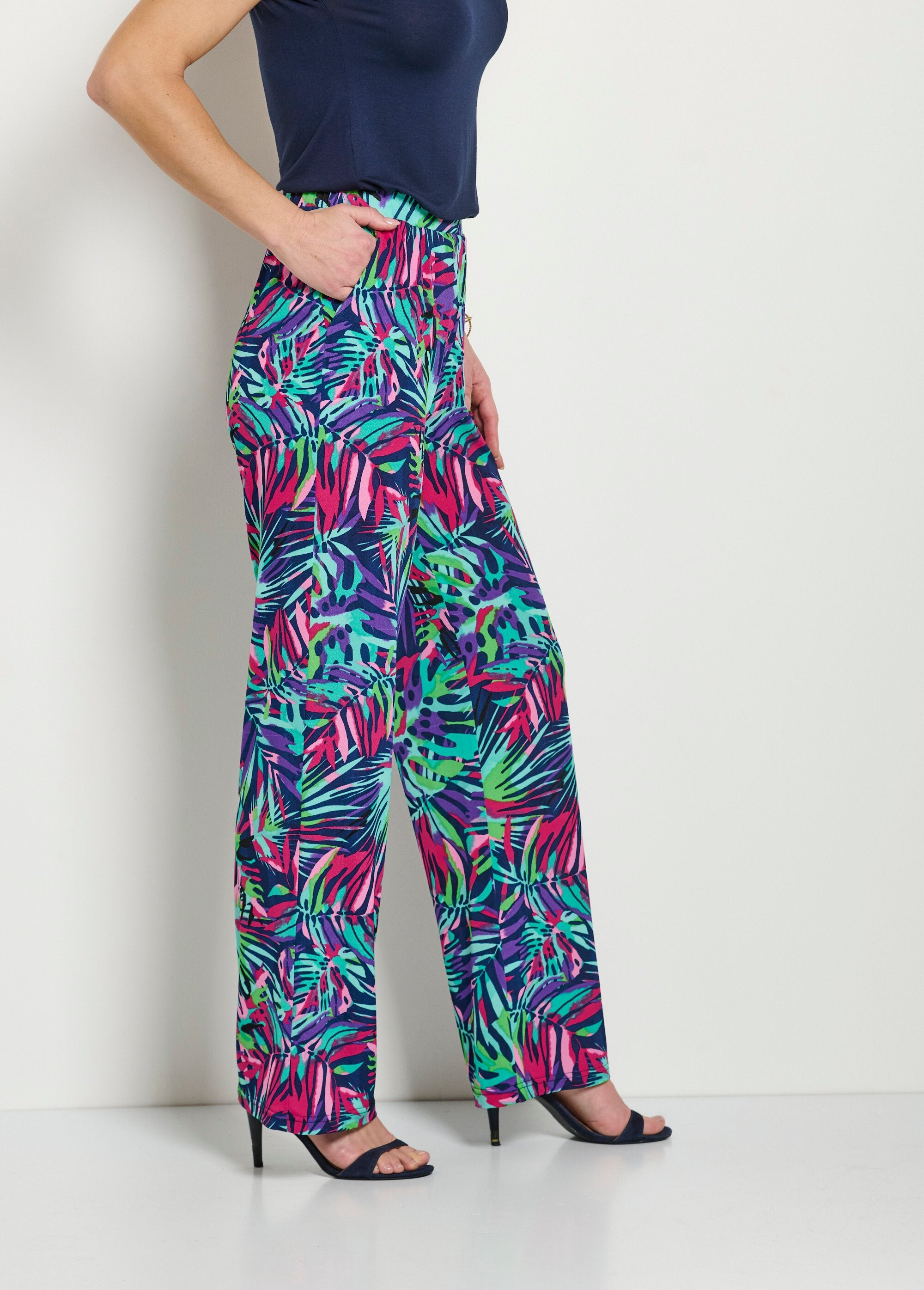 Loose_printed_elasticated_waist_pants_Multicolor_DR1_slim