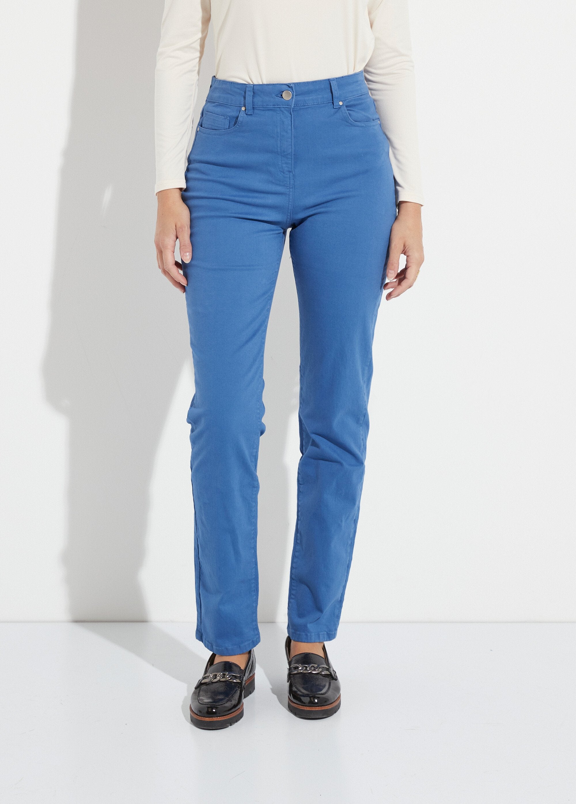 Stretch_cotton_5-pocket_straight_pants_Blue_FA1_slim