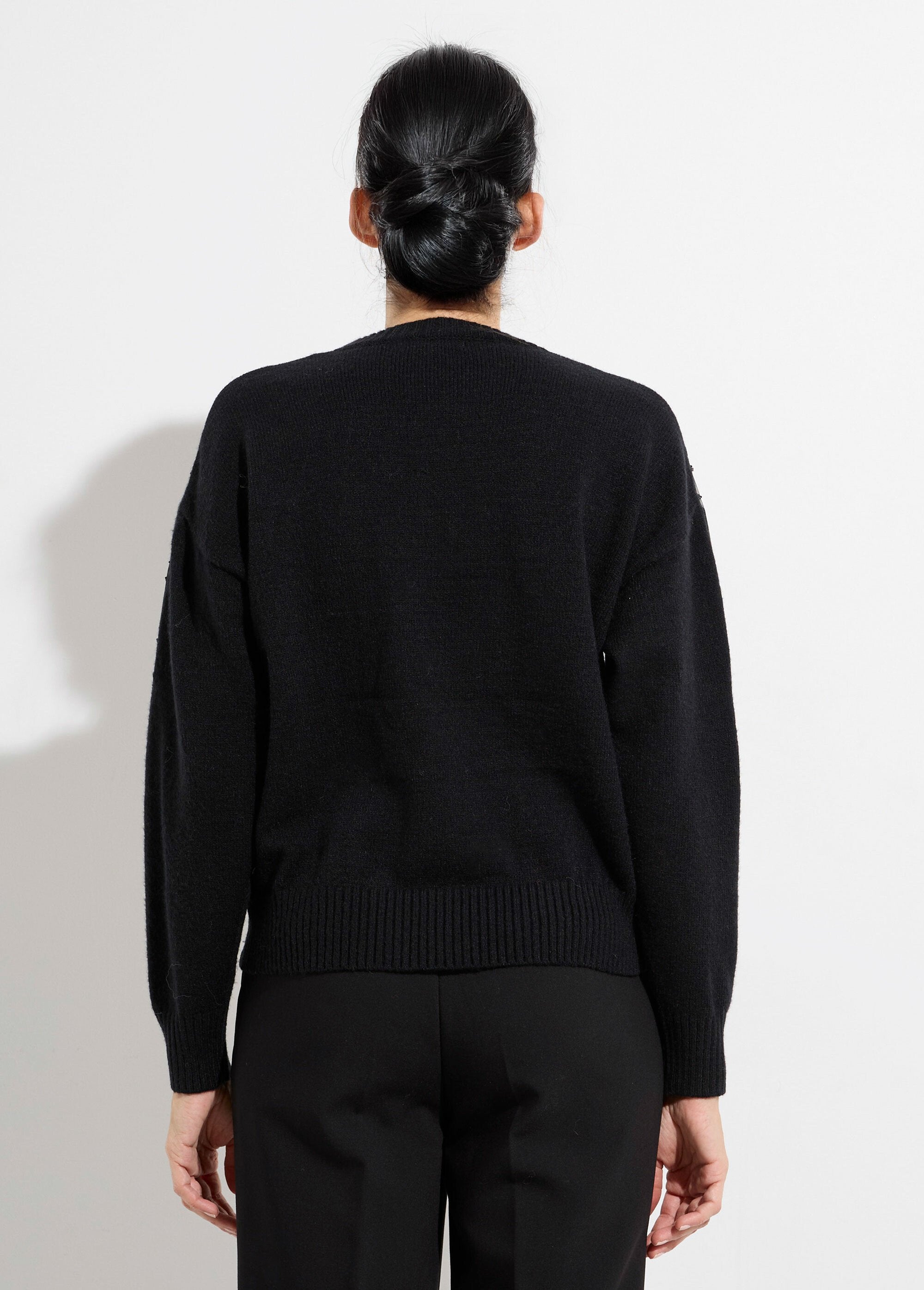 Pull_col_rond,_perles_et_strass_brillants_Noir_DO1_slim