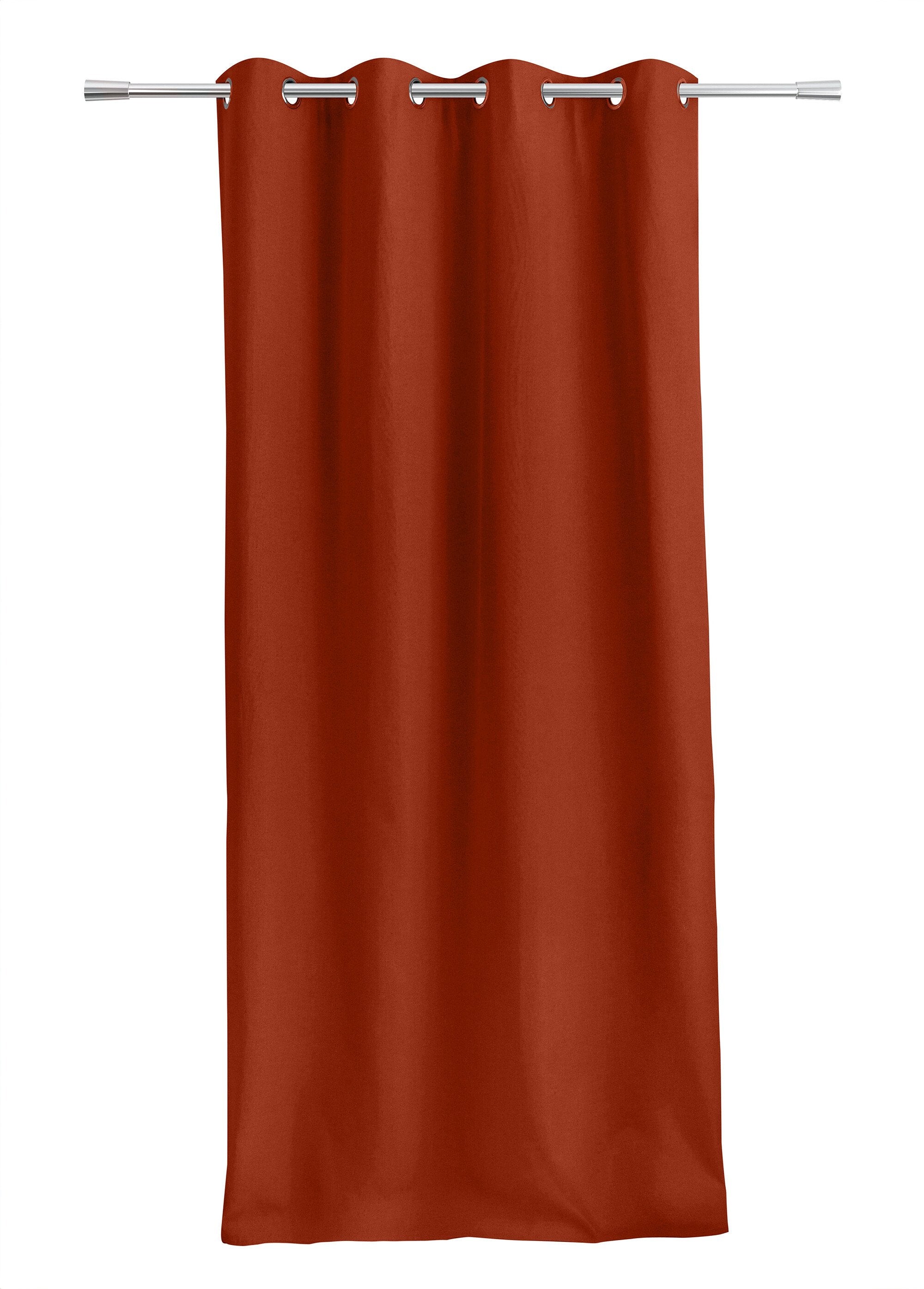 Fleece_thermal_curtain_with_a_woven_effect_and_eyelet_finish_Terracotta_FA1_slim