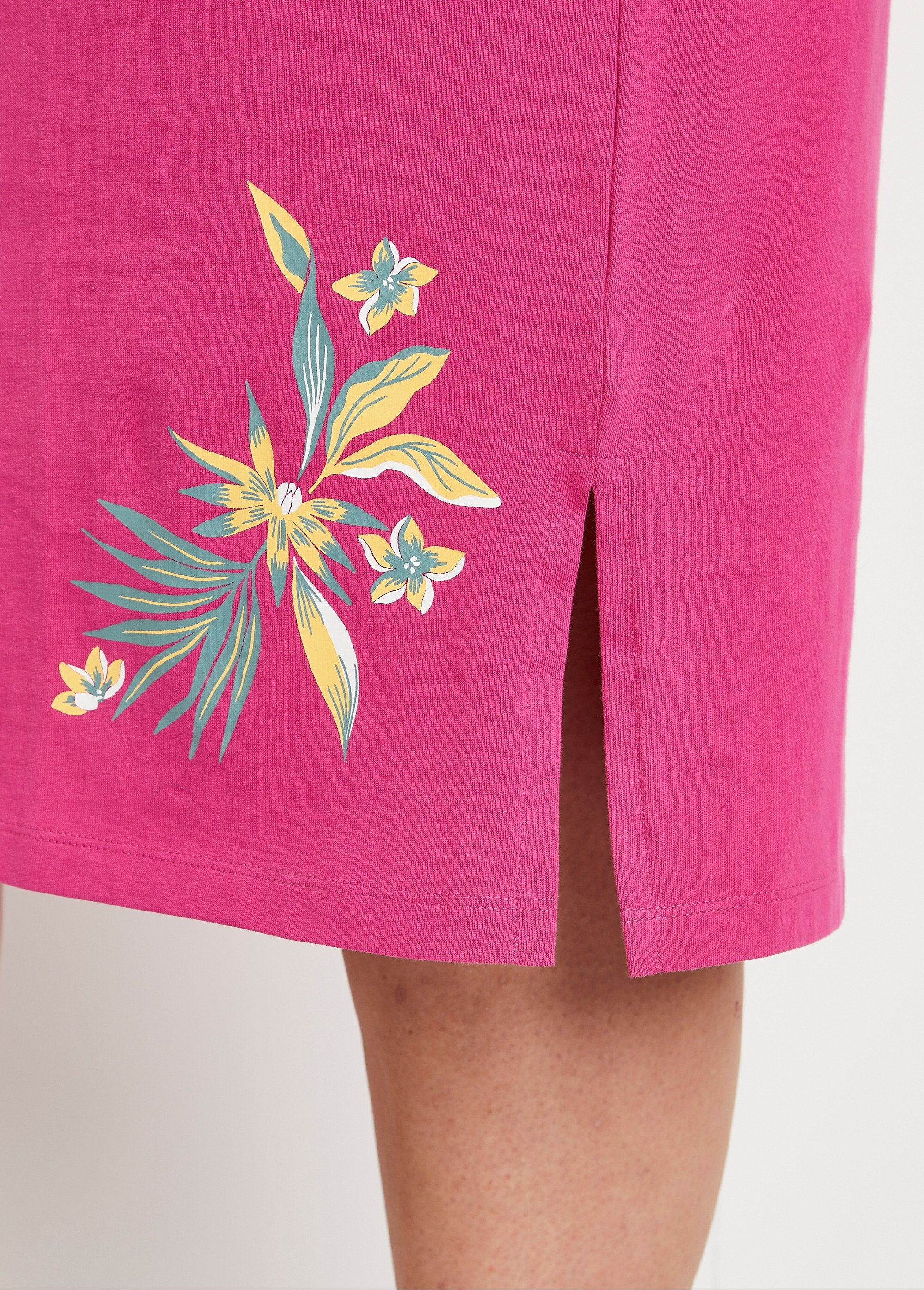 Short_cotton_beach_dress_Fuchsia_DE2_curvy