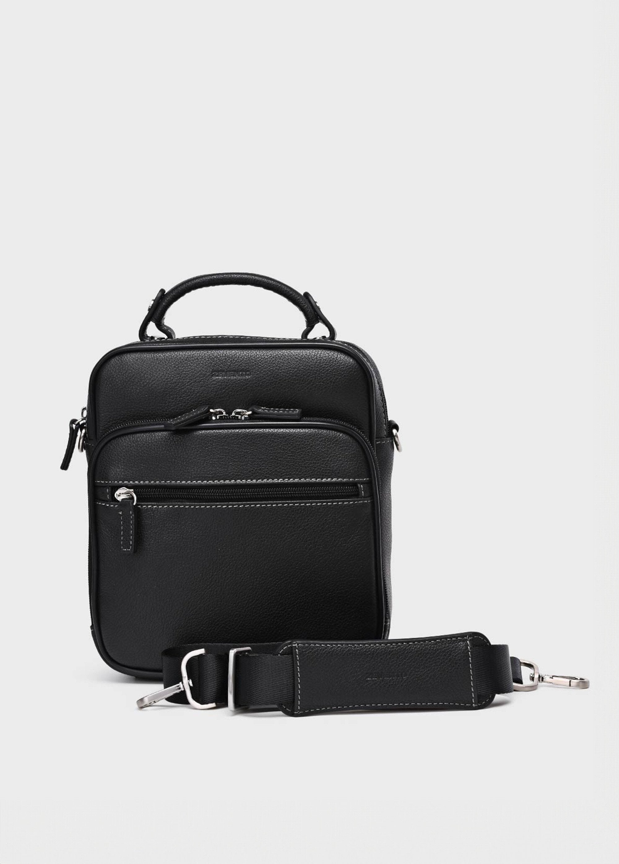 Elegant_men's_leather_satchel_Black_FA1_slim