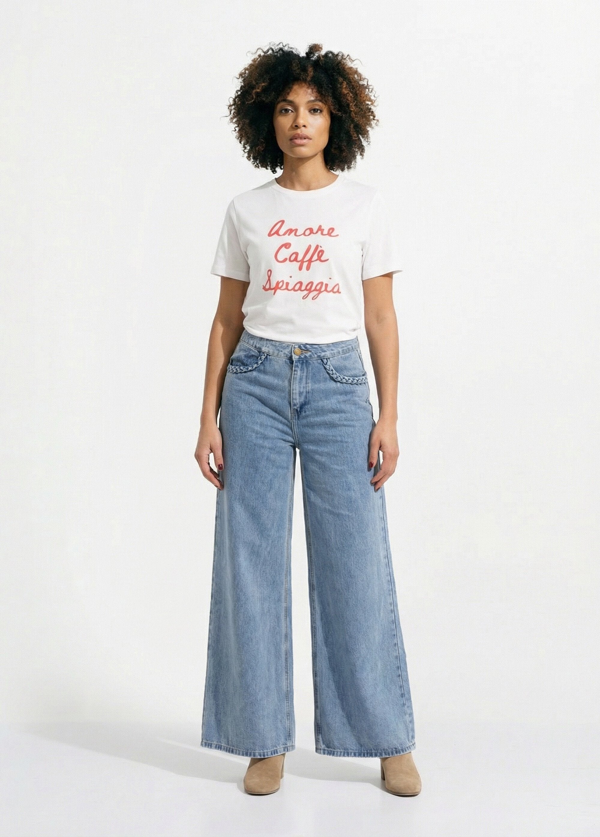 T-shirt_blanc_coton_Amore_Caffè_Spiaggia_Blanc_et_rouge_SF1_slim