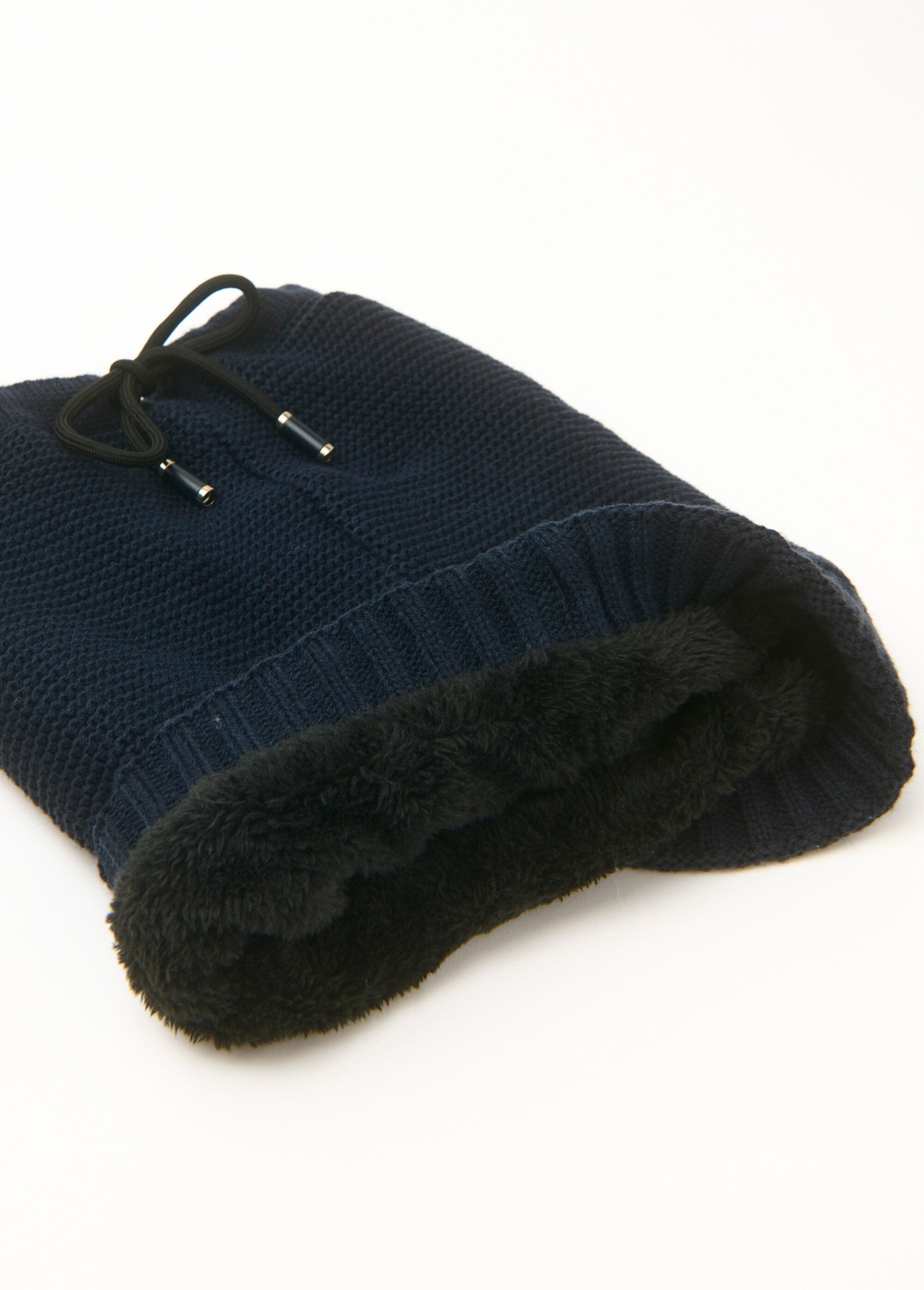 Mesh_and_snood-type_fleece_choker_Marine_DE2_slim