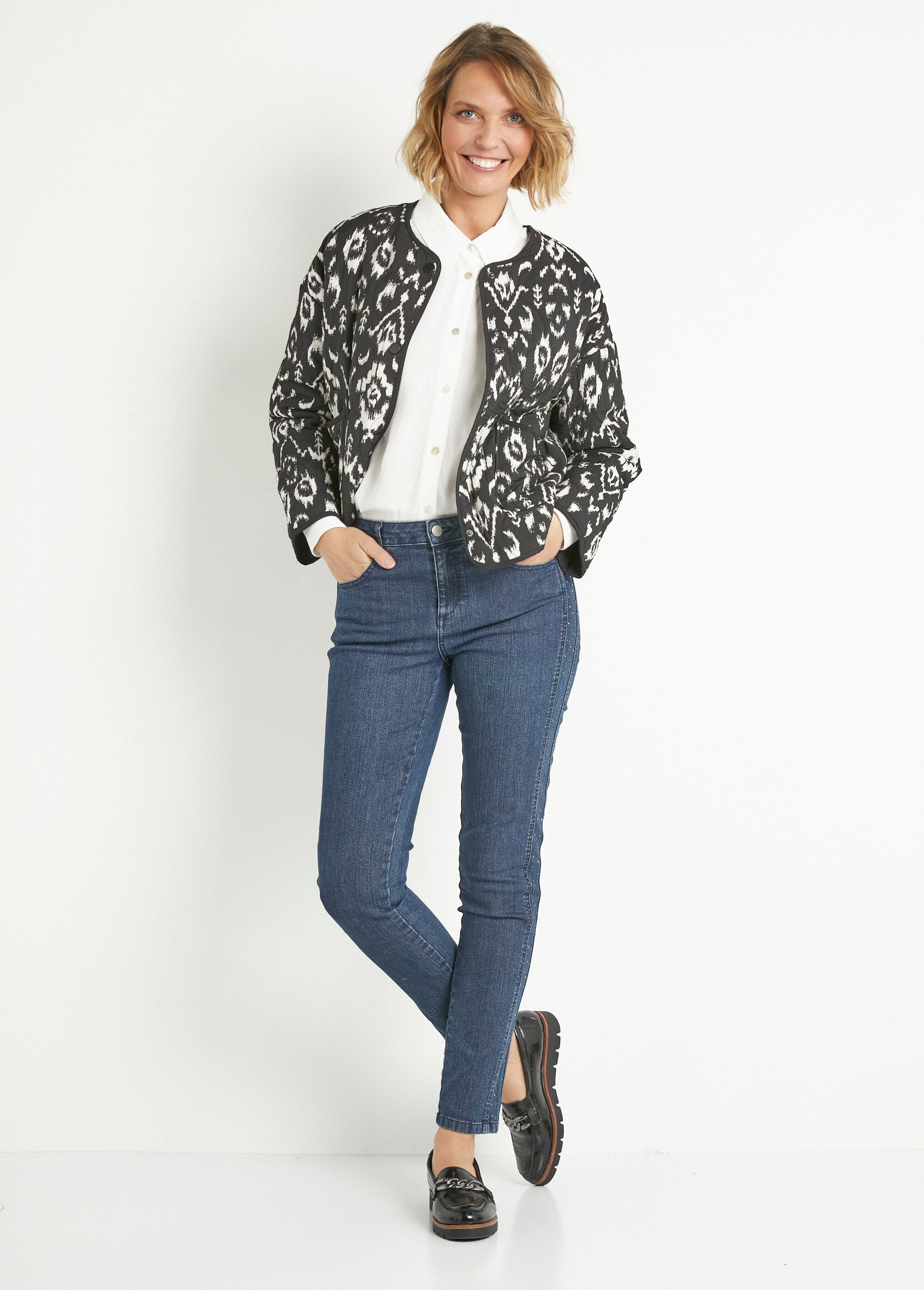 Ethnic_print_quilted_jacket_Black_and_white_SF1_slim